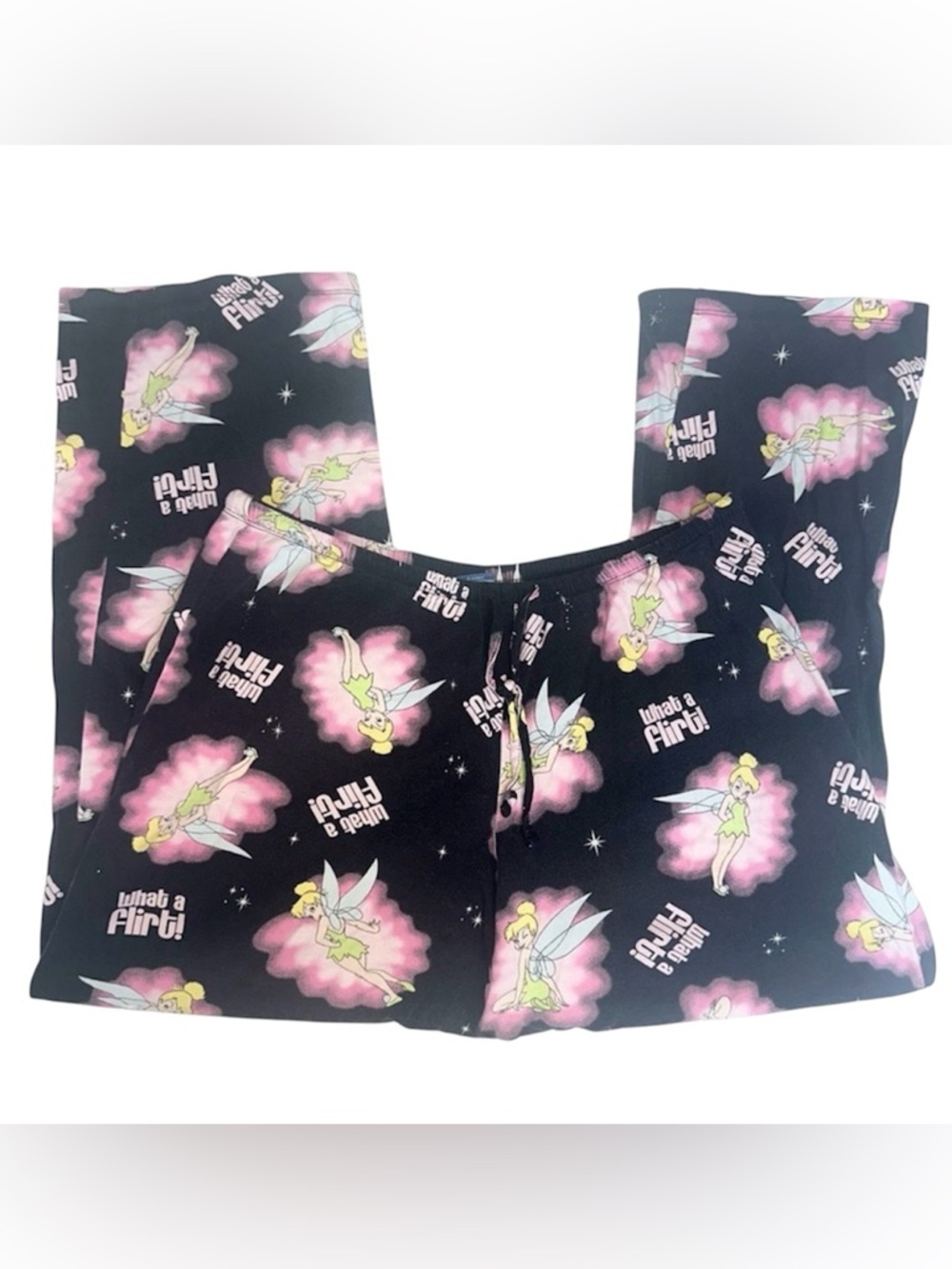 Y2K Disney Tinker Bell Pajama Pants!